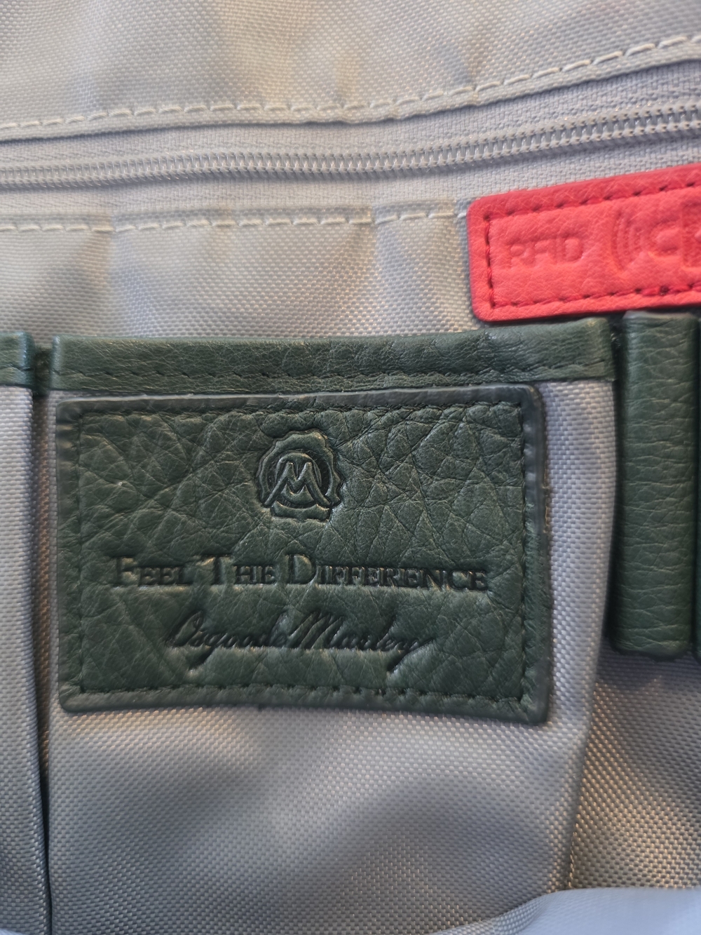 Osgoode Marley Genuine Leather Teardrop Backpack | RFID Protected - Picture 14 of 15